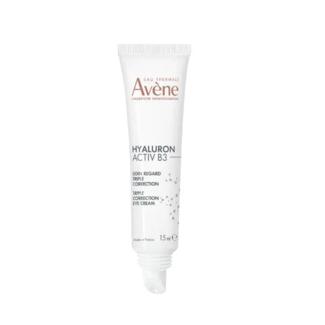 AVENE - Hyaluron Activ B3 24ωρη Κρέμα Ματιών με Υαλουρονικό Οξύ για Αντιγήρανση 15ml