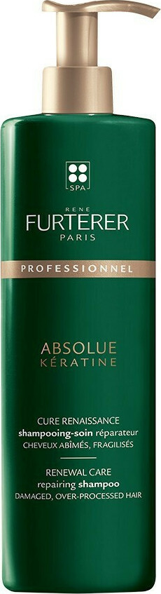 RENE FURTERER - Absolue Keratine Σαμπουάν Αναδόμησης για Εύθραυστα - Κατεστραμμένα Μαλλιά 600ml