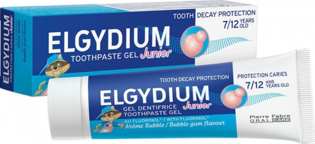 ELGYDIUM - Junior Bubble 1400ppm Παιδική Οδοντόκρεμα 7-12 Ετών 50ml