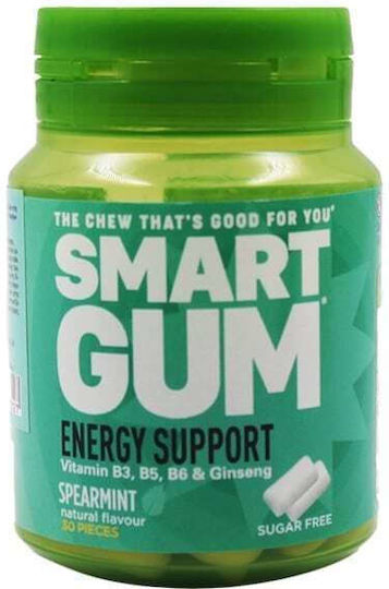 SMART GUM - Energy Support -Συμπλήρωμα Διατροφής σε μορφή Τσίχλας για Ενίσχυση της Ενέργειας 30τμχ