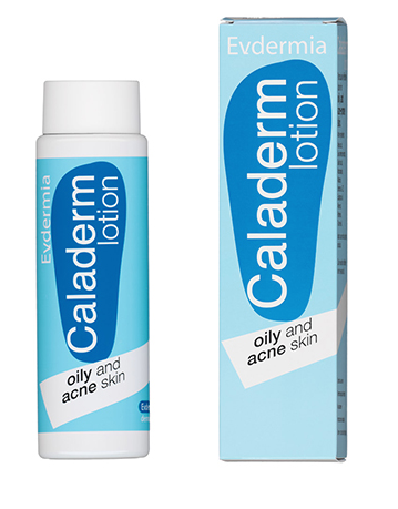 EVDERMIA - Caladerm Lotion for Oily & Acne Skin Λοσιόν για Λιπαρό Δέρμα με Τάση Ακμής 200ml