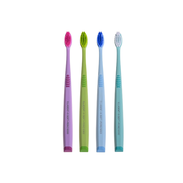 ELLADENT - X Soft Perio 5000 Οδοντόβουρτσα σε Διάφορα Χρώματα 1 Τμχ