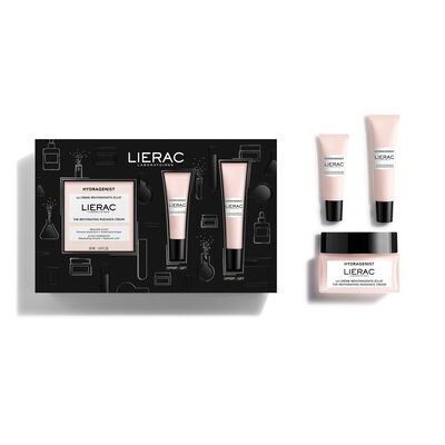 LIERAC - Promo Hydragenist The Rehydrating Radiance Cream Ενυδατική Κρέμα Προσώπου 50ml & The Rehydrating Eye Care Κρέμα Ματιών 7.5ml & The Rehydrating Serum Ενυδατικός Ορός 15ml