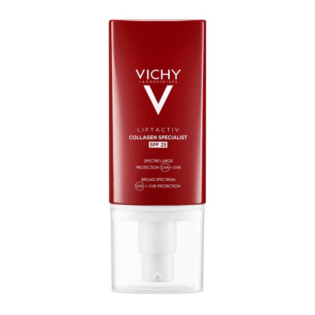 VICHY - Liftactiv Collagen Specialist SPF25 Αντιγηραντική Κρέμα Προσώπου Κατά Των Δυσχρωμιών 50ml