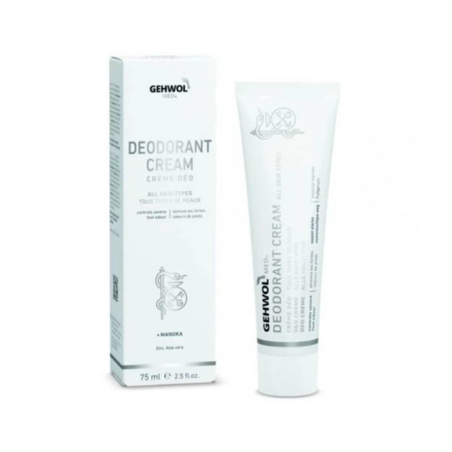 GEHWOL - Med Deodorant Foot Cream Αποσμητική κρέμα ποδιών με 24ωρη αποτελεσματική προστασία 75ml