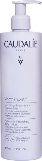 CAUDALIE - Vinotherapist Hyaluronic Nourishing Body Lotion - Ενυδατική Lotion Σώματος με Υαλουρονικό Οξύ 400ml