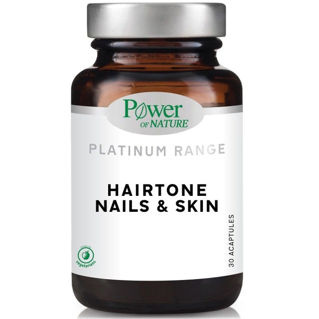 POWER HEALTH - Platinum Range Hair Tone Nails-Skin Συμπλήρωμα Διατροφής Για Μαλλιά - Νύχια - Δέρμα 30 Κάψουλες