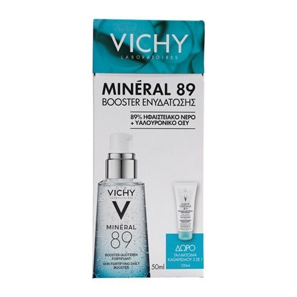 VICHY - Promo Box με Mineral 89 Booster Ενυδάτωσης, 50ml & Δώρο Purete Thermale Γαλάκτωμα Καθαρισμού & Ντεμακιγιάζ 3σε1, 100ml