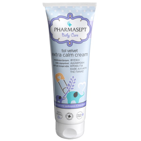 PHARMASEPT - Baby Extra Calm Cream Υποαλλεργική Κρέμα Αλλαγής Πάνας 150ml