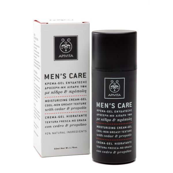 APIVITA - Mens Care Κρέμα-Gel με Κέδρο & Πρόπολη 50ml