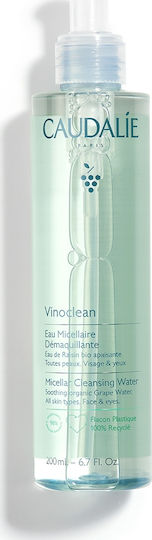 CAUDALIE - Vinoclean Micellar Cleansing Water - Νερό Καθαρισμού Προσώπου & Αφαίρεσης Μακιγιάζ 200ml
