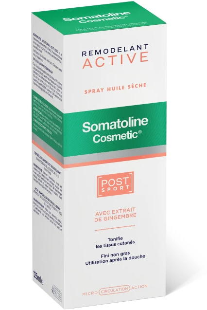 SOMATOLINE COSMETIC - Active Dry Oil Spray Post Sport Αγωγή για Σμίλευση Σώματος Μετά από Φυσική Δραστηριότητα 125ml