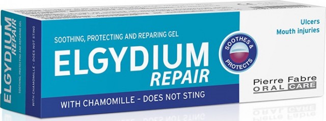 ELGYDIUM - Repair Προστατευτική Επανορθωτική Καταπραϋντική Στοματική Γέλη Για Έλκη - Ερεθισμούς Στόματος 15ml