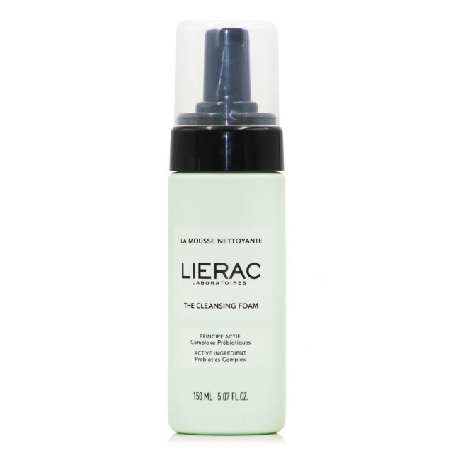 LIERAC - The Cleansing Foam with Prebiotics Complex Καταπραϋντικός Αφρός Καθαρισμού Προσώπου 150ml