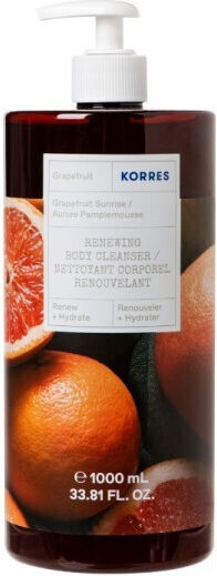 KORRES - Grapefruit Body Cleanser Αναζωογονητικό Αφρόλουτρο με Grapefruit 1000ml