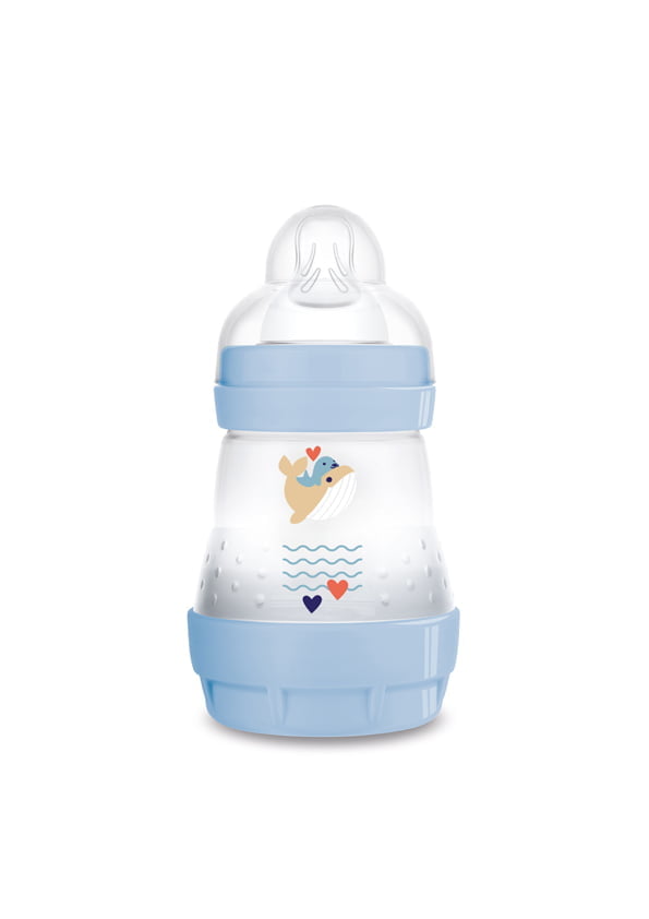 MAM - Easy Start Anti-Colic Πλαστικό Μπιμπερό Κατά των Κολικών 0m+ 350SG Μπλε 160ml