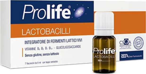 EPSILON HEALTH - Prolife Lactobacilli Συμπλήρωμα Διατροφής με Προβιοτικά & Σύμπλεγμα Vitamin-Β, αμπούλες 7x8ml
