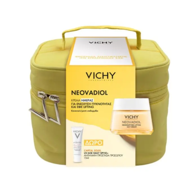 VICHY - Promo Neovadiol Redensifying Lifting Day Cream Κρέμα Ημέρας για Κανονικές/Μεικτές Επιδερμίδες 50 ml & Δώρο Vichy Capital Soleil UV-Age Daily SPF50+ Αντηλιακό Προσώπου 15 ml