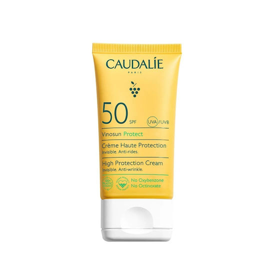 CAUDALIE - Very High Protection Cream - Αντηλιακή Κρέμα Προσώπου SPF50+ 50ml