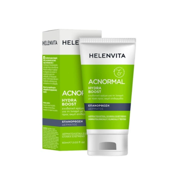 HELENVITA - ACNormal Hydra Boost - Ενυδατική Κρέμα Προσώπου Ελαφριάς Υφής Για Λιπαρό Δέρμα Με Ακμή 60ml
