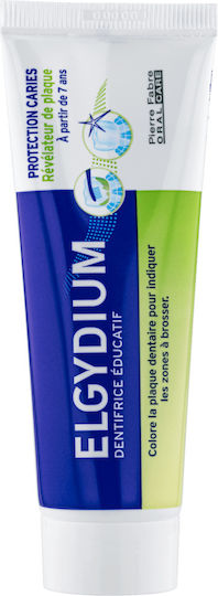 ELGYDIUM - Plaque-Disclosing Teaching Toothpaste Εκπαιδευτική Οδοντόκρεμα για Αποκάλυψη Πλάκας 50ml