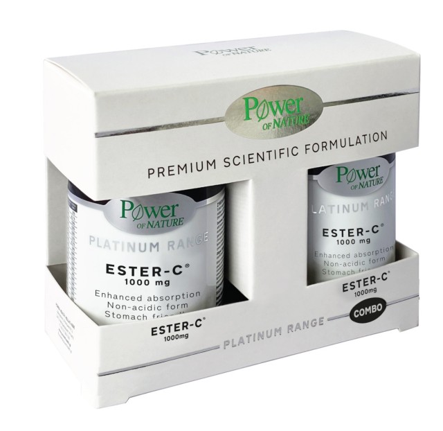 POWER PLATINUM ESTER-C 1000MG 30S + ESTER-C 1000MG 30S