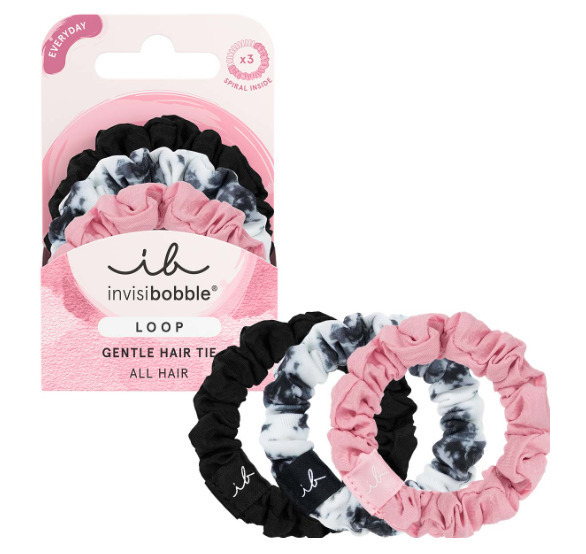 INVISIBOBBLE - Loop Gentle Hair Tie All Hair Λαστιχάκια για τα Μαλλιά, 3τμχ