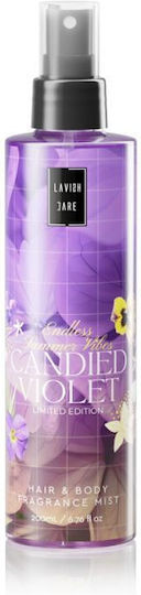 LAVISH CARE - Candied Violet Hair & Body Mist - Αρωματικό Τονωτικό Σπρέι για Μαλλιά & Σώμα 200ml