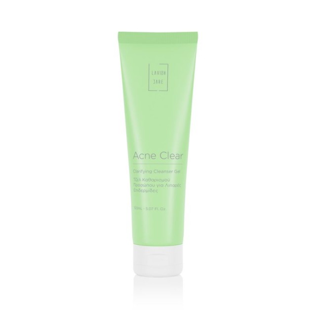 LAVISH CARE - Acne Clear Clarifyng Cleanser Gel Τζελ Καθαρισμού Προσώπου για Λιπαρές Επιδερμίδες 150ml