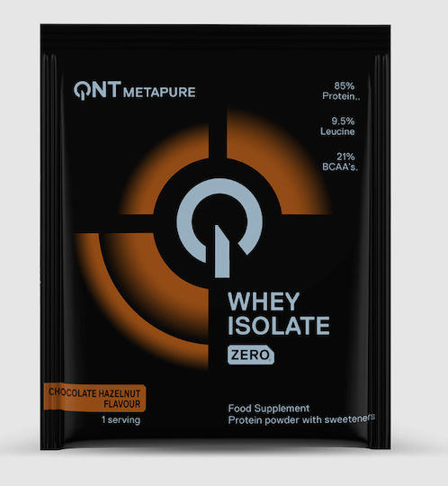 QNT - Metapure Whey Protein Isolate Zero Πρωτεΐνη Ορού Γάλακτος με Γεύση Chocolate Hazelnut 30gr