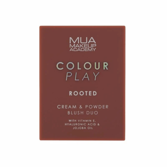 MUA - Colour Play Cream & Powder Blush Duo Rooted Κρεμώδες Πουδρένιο Ρουζ