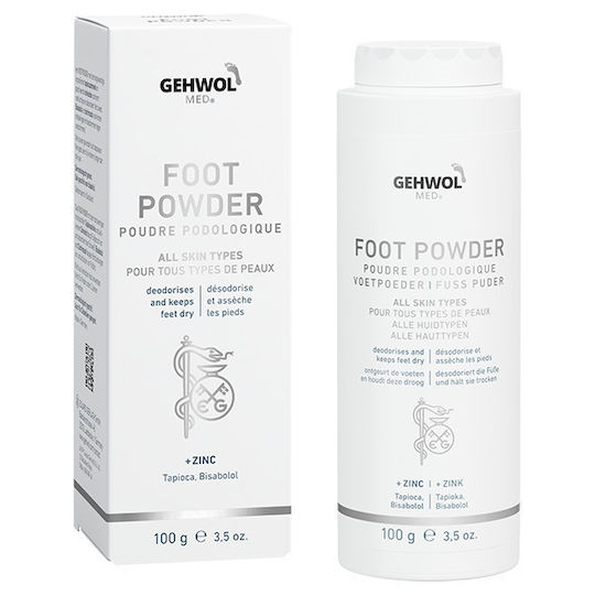 GEHWOL - Med Foot Powder + zinc Πούδρα για τα Πόδια 100gr