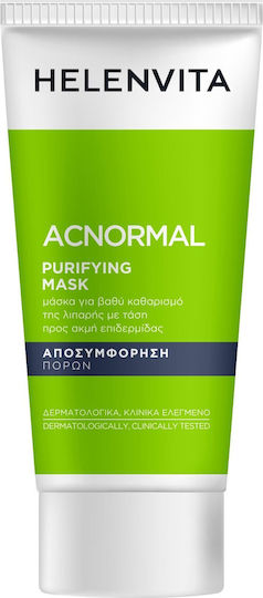 HELENVITA - ACNormal Purifying Mask Μάσκα για Βαθύ Καθαρισμό 75ml