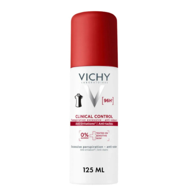 VICHY - Deodorant Clinical Control 96h Αποσμητικό Σπρέι 125ml