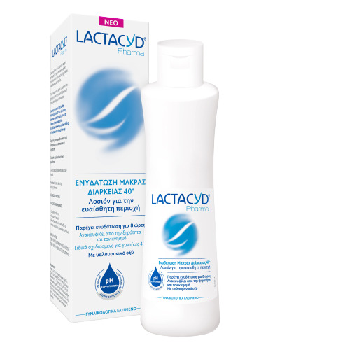 LACTACYD - Ultra Moisturising, Λοσιόν Καθαρισμού Της Ευαίσθητης Περιοχής Για Γυναίκες 40+ 250ml.