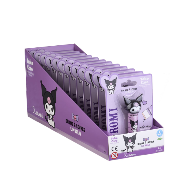 TAKE CARE - Kuromi Lip Balm Ροδάκινο 4gr