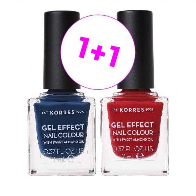 KORRES - Promo Nails Set 3 Απόχρωση 84 & Απόχρωση 56 Βερνίκι Νυχιών 2x11ml
