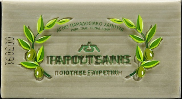 PAPOUTSANIS - Παραδοσιακό Πράσινο Σαπούνι Ελαιολάδου 125 g
