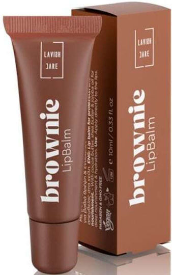 LAVISH CARE - Lip Balm Brownie Eνυδατικό Balm Χειλιών, 10ml