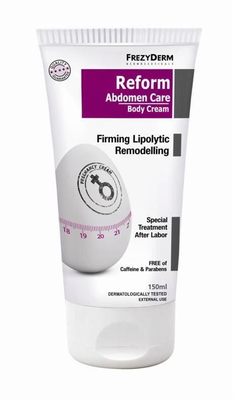 FREZYDERM - Reform Abdomen Body Cream Συσφικτική Κρέμα Σώματος Για Αποκατάσταση Μετά Τον Τοκετό 150ml