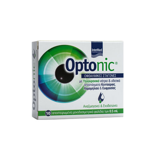 INTERMED - Optonic Eye Drops, 10 αμπούλες