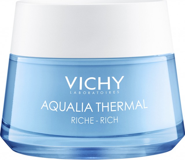 VICHY - Aqualia Thermal Rich Ενυδατική Κρέμα Προσώπου Πλούσιας Υφής Για Ξηρές - Πολύ Ξηρές Επιδερμίδες 50ml