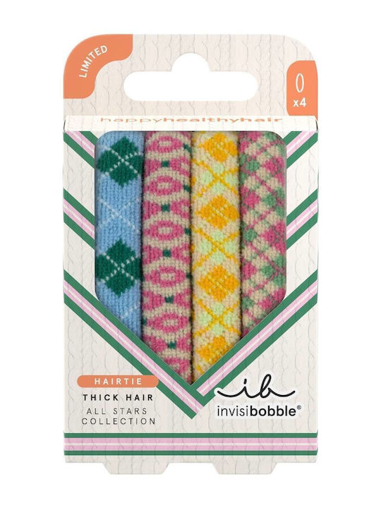 INVISIBOBBLE - Ηairtie Thick Hair Σετ Λαστιχάκια 4τμχ