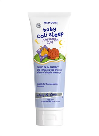 FREZYDERM - Baby Coli-Sleep Massage Gel Άνυδρο Gel Ανακούφισης από τους Κολικούς 100ml