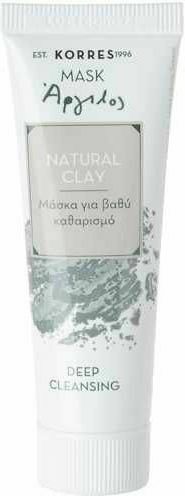 KORRES - Natural Clay Μάσκα με Άργιλο για Βαθύ Καθαρισμό 18ml