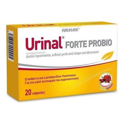 URINAL - Forte Probio με Cranberry για την Υγεία Του Ουροποιητικού, 20caps