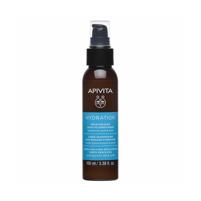 APIVITA - Hydration Leave In Conditioner για Ενυδάτωση για Όλους τους Τύπους Μαλλιών 100ml