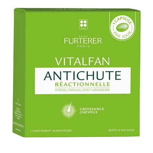 RENE FURTERER - Vitalfan Συμπλήρωμα Διατροφής για την Αντιδραστική Τριχόπτωση 30 Κάψουλες