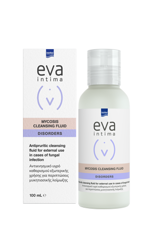 INTERMED - EVA Intima Mycosis Liquid Cleanser Cleanising Fluid Disorders Αντικνησμικό Υγρό Καθαρισμού για την Ευαίσθητη Περιοχή 100ml
