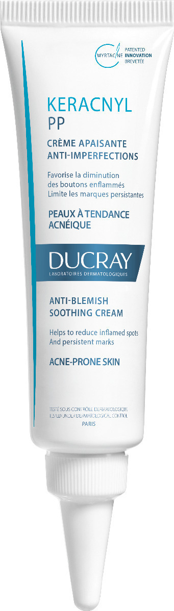 DUCRAY - Keracnyl PP+ Anti-Blemish Creme Κρέμα Κατά των Ατελειών για Δέρμα με Τάση Ακμής 30ml